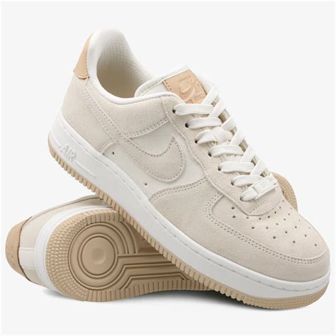 nike air force zwart beige